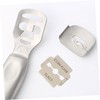 Baluue Foot Callus Shaver Cuticle Remover Tool Stainless Steel Kit