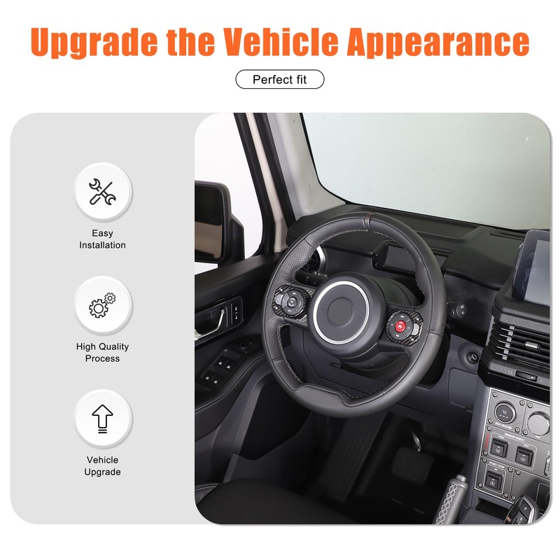 Tumukiw Center Console Button Frame Cover Trim Compatible with INEOS