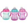Nuby Clik-It Grip N' Sip Soft Spout No-Spill Training Sippy