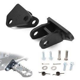 REARACE 2'' Footpeg Lowering Mounts Fit for DR650 1996-2025