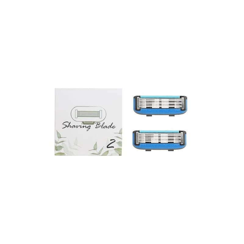 AioBos Men's Razor Replacement Blades, Pack of 2 (A0016-6MEN)