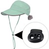 Trimming Shop Plastic Toggle Stopper Cord Locks Spring Loaded Elastic