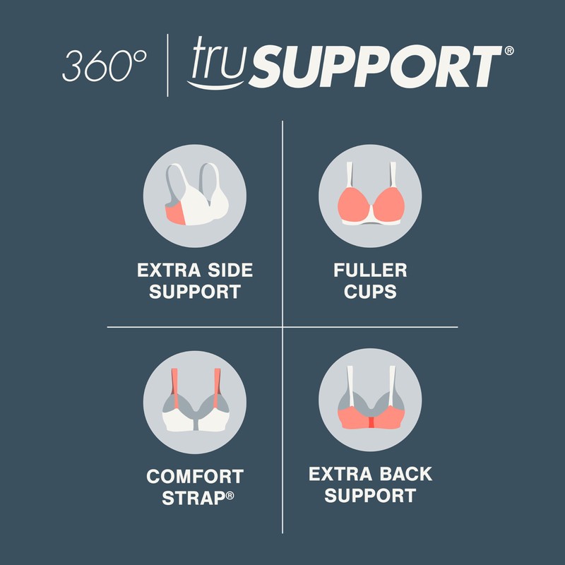 PLAYTEX Womens 18 Hour Ultimate Lift & Support Cotton Stretch