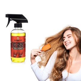 Walker Tape C22 Solvent Spray - Great Cleanser for Scalp & Hair Systems - Fast Acting Adhesive Remover Spray on Tapes & Bonds - Rinses Off w/Soap&Water - Gentle on Skin Tape in Remover (12 fl oz)