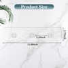 EAGMAK 2 Pack Transparent Shower Caddy Adhesive for Replacement, No
