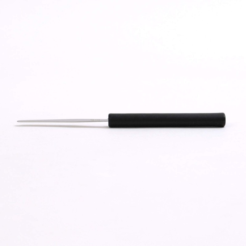 Shimizu Cutlery Mini Spatula, 2.4 inches (60 mm), No.4, Black