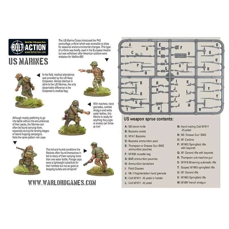 Warlord Games Bolt Action: Semper Fidelis - US Marines Starter
