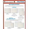Charles Leonard Dry Erase Lapboard, 9 x 12 Inches, Masonite,