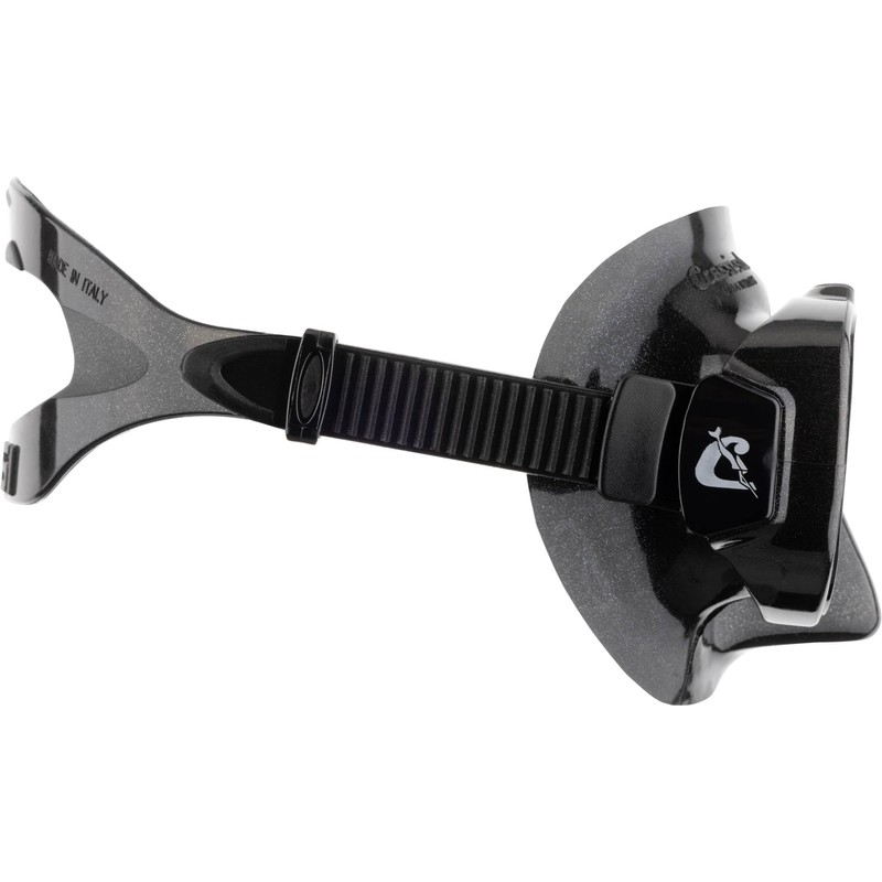 CRESSI Focus Mask Black/Spectra Silver Mirrored Lens - Adjustable Unisex