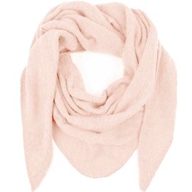 Glamexx24 Women's Triangular Scarf Women's Neckerchief Warm Knitted Scarf Cuddly Winter Scarf in Many Colours Soft Comfortable to Wear, beige
