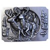 BELTINGER Belt Buckle Deer in Forest 4.0 cm Buckle Interchangeable