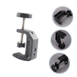 Vaguelly Adjustable C-clamp Mount for Cameras Heavy Duty Desktop Fixing Clip Versatile Bracket for Photography Accessories for Dslr Action Cameras Durable Non-damaging Design