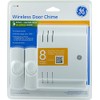GE 19297 Battery Operated 8 Melody Door Chime with 2