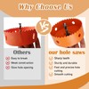 100mm Hole Saw, 3-16/15'' HSS Bi-Metal Hole Cutter with Arbor,