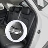 TOMALL 4 Pcs Car Door Lock Latches Covers Compatible with