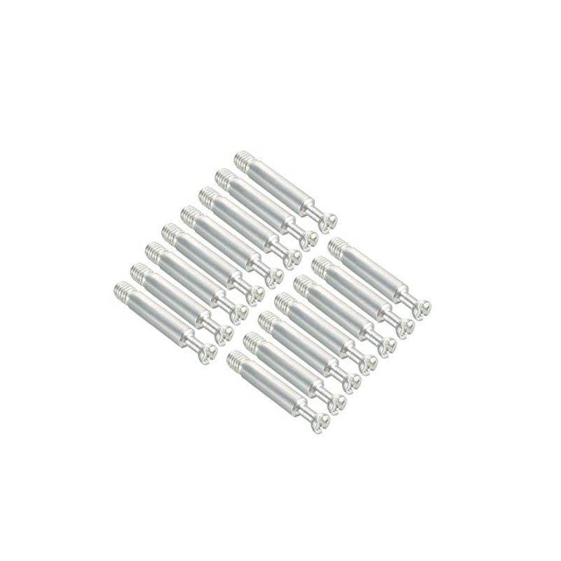 uxcell Furniture Connecting Fitting 6mm Dia Thread Bolts Dowels Screws