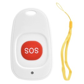 SOS Emergency Button Alarm,Life Alert Systems For Seniors,Wireless SOS Emergency Button Alarm Home Burglar Alarm Sensor Panic Button Pager 433MHz