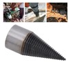Firewood Bit Ti Coating Carbon Steel Efficient Cutting Wood Splitter