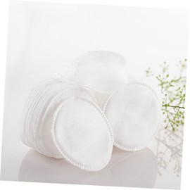 Beavorty 60pcs Round Makeup Remover Pads Triple Layer Cotton Wipes for Gentle Facial Care Chemical Hypoallergenic Soft and Portable Cleansing Pads for Makeup Removal