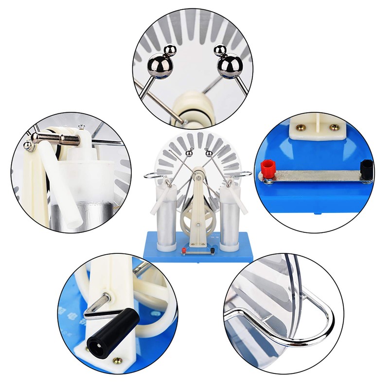Static Generator, Engine Motor Model Educational Toy Electricity Generator Physics
