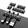 303 Pcs Cable Management Organizer Kit, 4 Cable Sleeve Split,