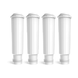 Comedes 4 x Water Filters Suitable for Krups, Melitta and Nivona Coffee Machines (Similar to Nivona NIRF 700, Krups Claris F-088, Jura 7525 & Melitta Pro Aqua; Pack of 4)