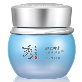 Sooryehan Hyobidam Moisture Fountain Cream, 75ml, 1 piece / 수려한 효비담 수분샘 크림, 75ml, 1개