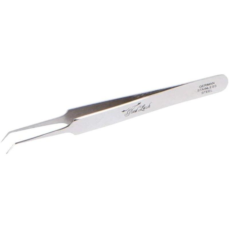 Stainless Steel German Engineered Tweezers 5.00" Angular | 0.92oz
