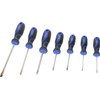 BRILLIANT TOOLS BT033007 Screwdriver Set, 7 Pieces, Slotted, PH [Powered