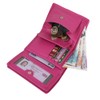 Women's RFID Small Purse, Genuine Soft Leather Wallet with Coin