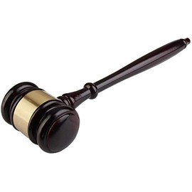 Wooden Gavel and Sound Block Set, for Lawyers,Judges, Chairmen, and Auction Sale.