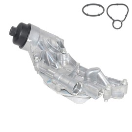 NEWZQ Engine Oil Cooler with Oil Filter Replacement for Chevy Aveo Cruze Malibu Sonic Trax Buick Cascada Encore Pontiac G3 Saturn Astra 1.6L 1.8L 93186324 55353322 25199751