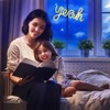 LED Neon Sign Yeah Shape Wall Decor Neon Night Light