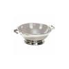 Crestware 13-Quart Stainless Steel Footed Colander, 1, Silver