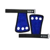 RIK SPORTS 3-Hole Gymnastics Grips with Wrist Support - Latex-Free