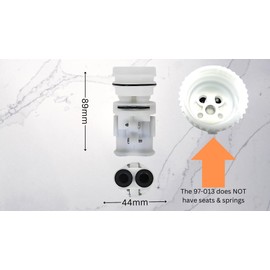 T & T Hardware Replacement Pressure Balance Cartridge for Gerber 97-013 – Compatible with Blue Cartridge 92-298, 44mm Wide, White, Black