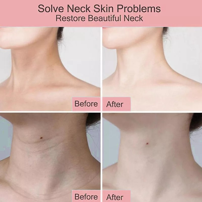 150 Sheets Neck Skin Care Mask Silk Disposable Wrinkle Removal