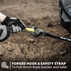 SAMOUT Synthetic Winch Rope Cable Kit: 3/8in x 92ft 25500LBS