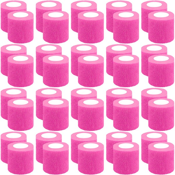 BQTQ 40 Rolls Self Adhesive Bandages Wrap 2 Inch Self