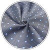 SHLAX&WING Men's Necktie, Gray, Blue, Dot, Men's Silk Business, 8cm