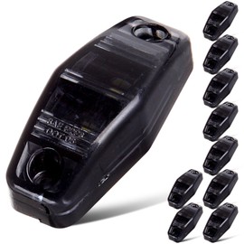 LBRST 4Pcs For Mini 2.5 Inch Trailer Led Side Fender Marker Clearance Lights 2 Diodes Clear Led Trailer Lights Clearance Lights Sealed Mount for Truck Truck Cargo Boat Trailer RV Camper(10pcs)