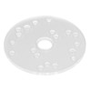 Universal Router Plate Kit Acrylic Baseplate for Bosch 6 1/2in