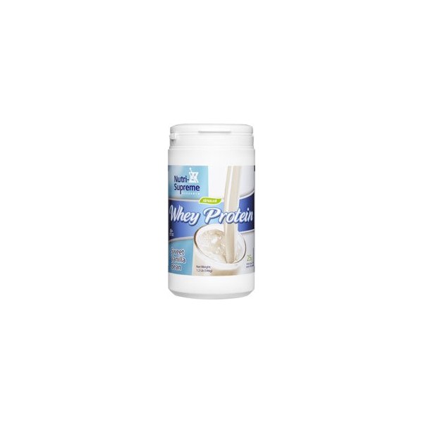 Nutri-Supreme Research Whey Protein Powder Sweet Vanilla Bean Dairy Cholov Yisroel - 1.2 LB