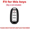 TECART PU Leather Fit for Infiniti Key Fob Cover with