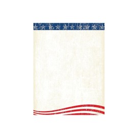 Great Papers! Faded Glory Letterhead, 80 Count, 8.5"x11" (2013181)