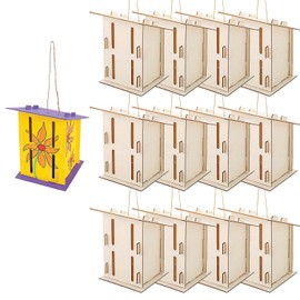 Fun Express Butterfly House Kits for Kids, Makes 12 - DIY Classroom Crafts Project and Learning Activities for Kids