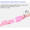 FUNAT Rhinestone Cat Collar with Bell, Microfiber Soft and Comfortable