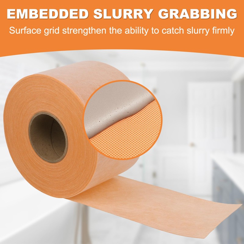 42 Sq Ft Waterproof Membrane Band Roll, 5" x 100