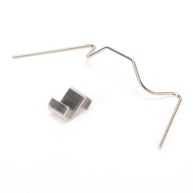 100pcs Greenhouse Glazing Clips Stainless Steel Z Fixing Clips W