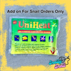 Uniheat Shipping Warmer  72 Hours+ Snails Orders Add on Only*  Snaily Snail